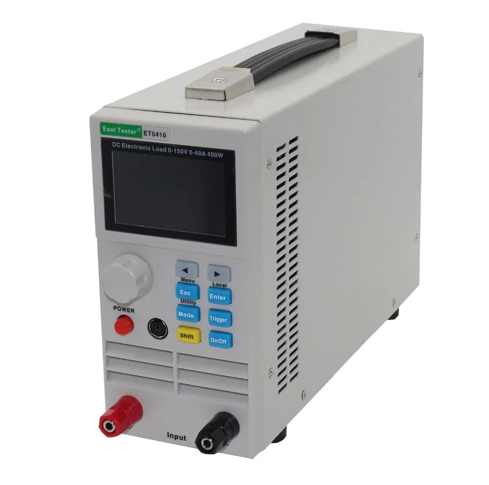 Программируемый 400W DC электронный тестер нагрузки батареи тестер постоянного тока 0-150V 0-40A 110 V/220 V
