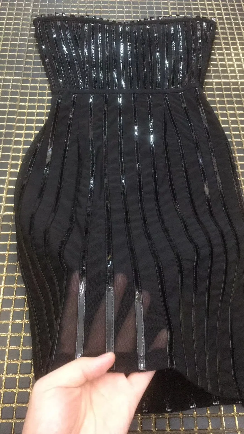 

New Arrival Sexy Strapless Black Women Summer Dress 2019 Celebrity Designer Fashion Dress Vestido