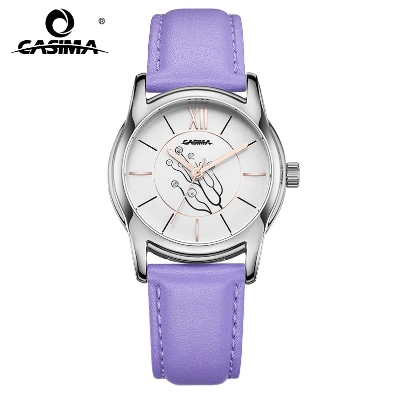

Relogio Feminino CASIMA Brand Women Watches Ladies Fashion Luxury Waterproof Leather Casual Bracelet Quartz Wristwatch Reloj