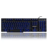 russian backlight gaming keyboard computer keyboard mouse mecanico game led backlit usb with mechanical feel russian keyboard