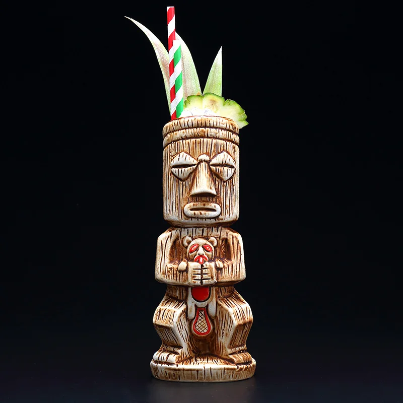 Гавайская Коктейльная чашка Tiki 180 мл|Кружки| |