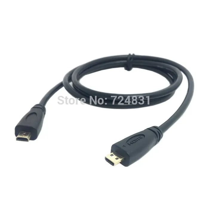 Jimier 1M Micro HDMI-совместимый штекер к Тип D-Штекер D кабель для MOTO HTC DC DV | Компьютеры и