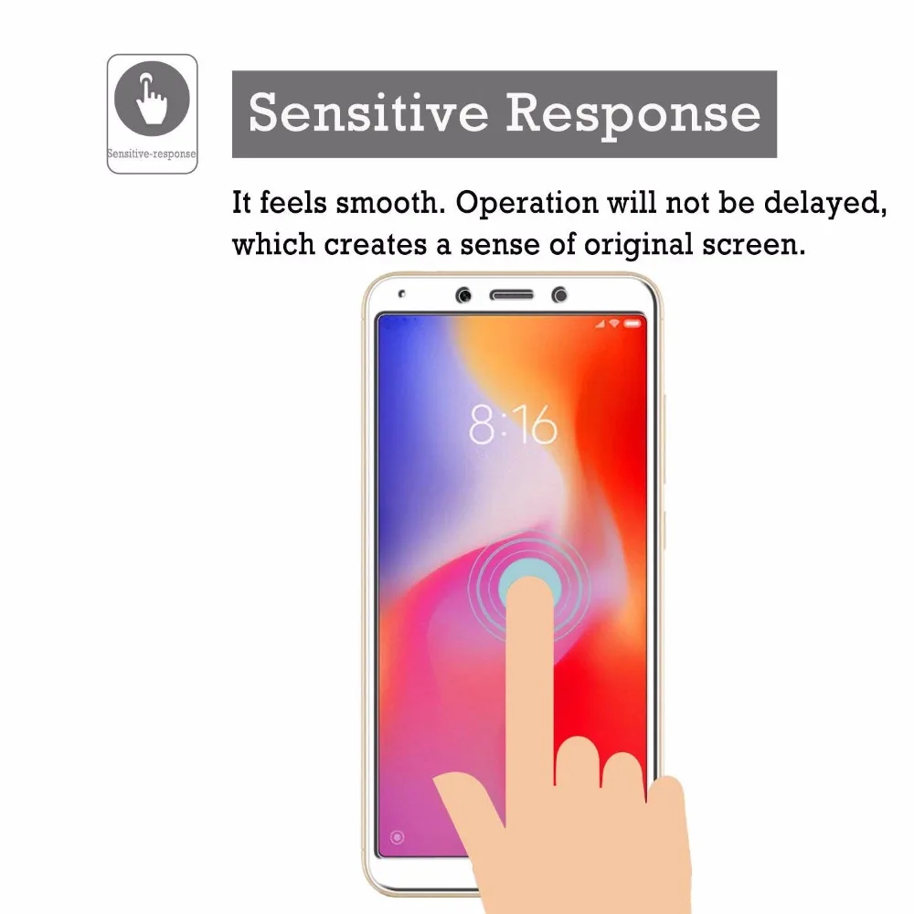 Полное покрытие закаленное стекло для xiaomi redmi 6A 6 A redmi6A защитный закаленный чехол