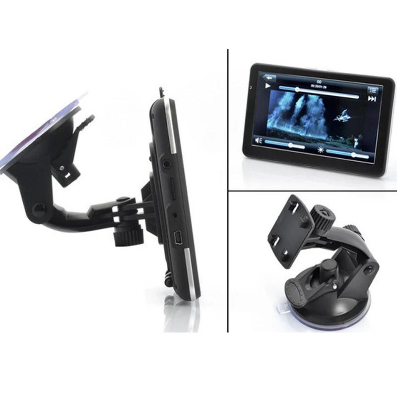 5 дюймов HD Автомобильный gps навигации обратный видео AV-IN FM/4 ГБ bluetooth AVin навигатор