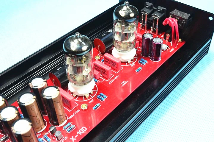 TIANCOOLKEI X 10D 2 0 Оригинальная схема HiFi 6N11 трубчатый буфер аудио сигнальная трубка