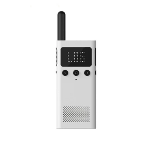 Белый Xiaomi Mijia Smart WalkieTalkie 1 S 1 S FM радио 5 дней в режиме ожидания смартфон приложение расположение поделиться быстро команда Talk - Цвет: Белый