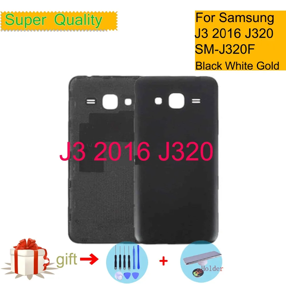 

For Samsung Galaxy J3 2016 J320 SM- J320A J320F J320M J320FN Housing Battery Cover Back Cover Case Rear Door Chassis Housing