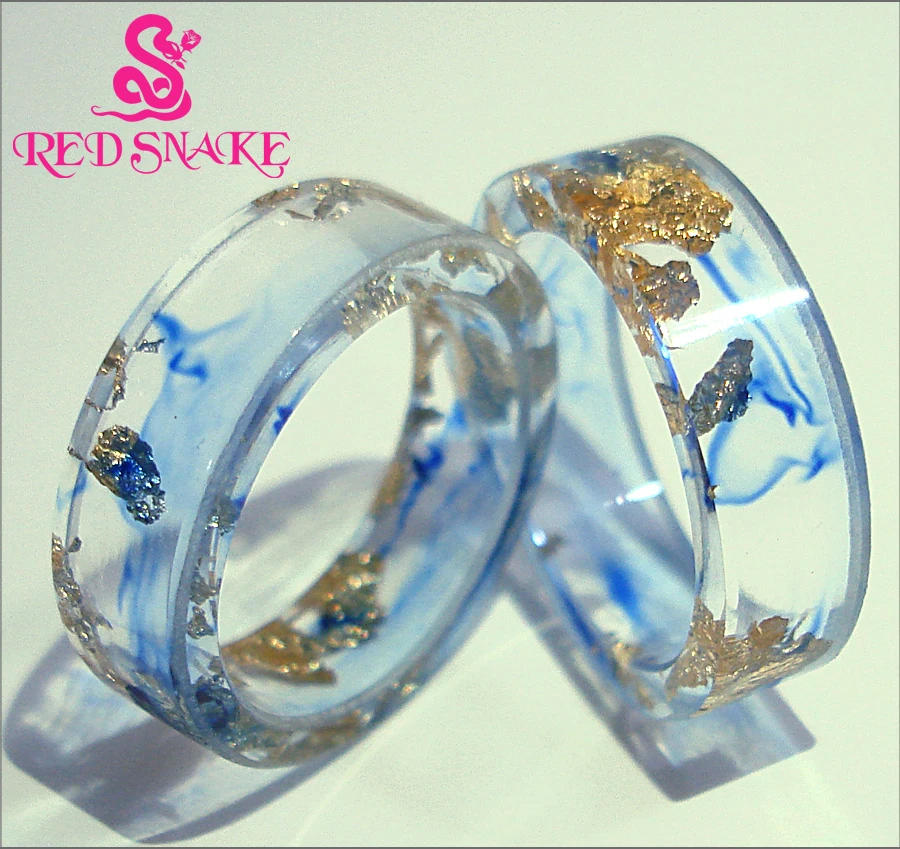 Красная змея мода чистый ручной золотой цветок с облачной формой внутри