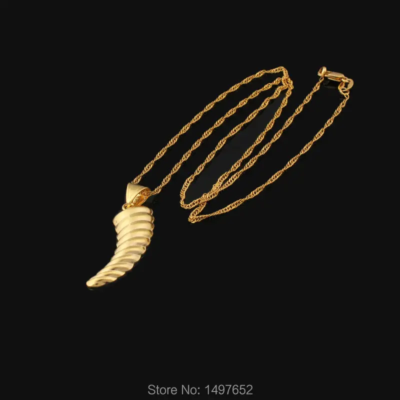Новый дизайн 2017 ожерелье с кулоном золотого цвета для женщин и мужчин кулон в