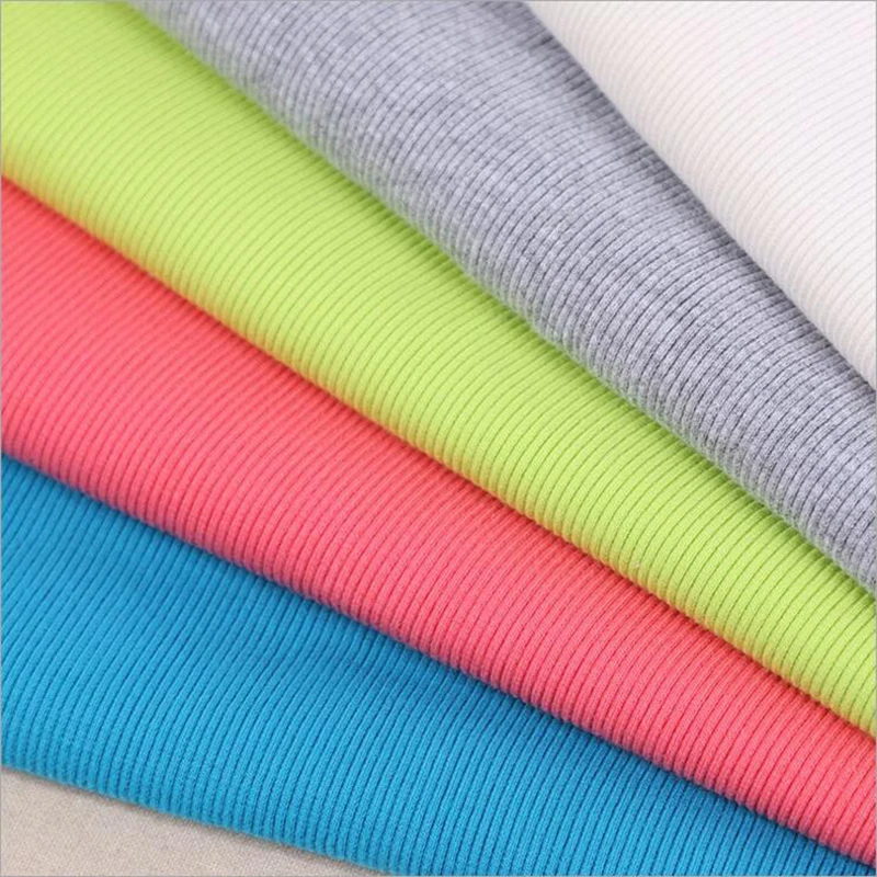 JIETAI 2x2 трикотажное строчко стрейч 10 см × 1 м воротник близкий к цвету Pantone 380 г/м2
