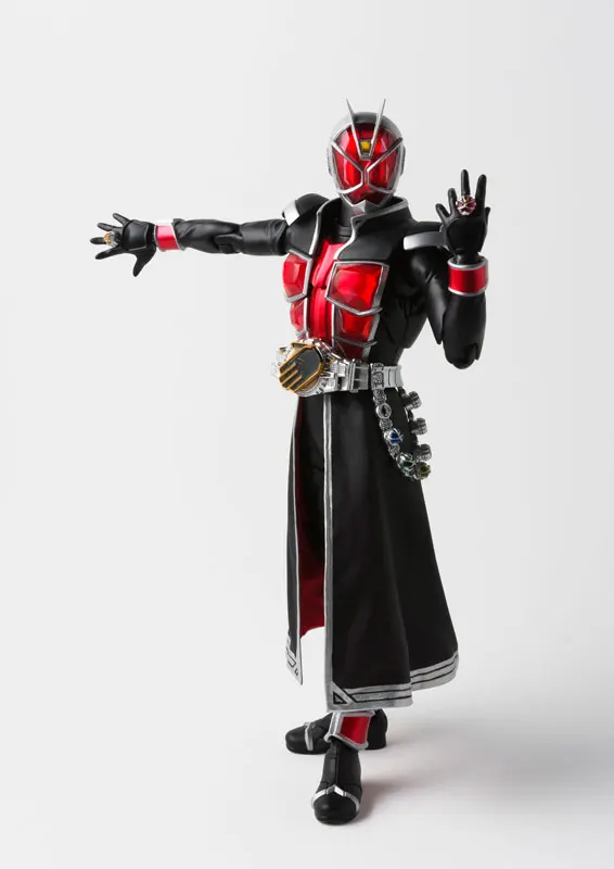Оригинальный BANDAI spirches Tamashii NACES S. H. Figuarts shf Action Figure Kamen Rider Wizard стиль пламени &quotKamen
