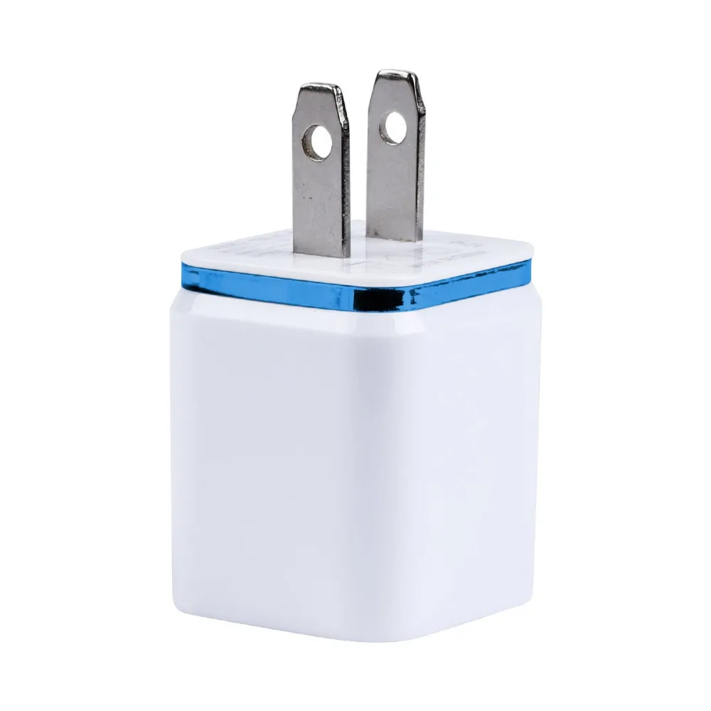 KOYOT Универсальный 2 Порты USB стены Зарядное устройство Путешествие адаптер 5В 3.1A для iPhone samsung iPad 4 цвета APPLE ЕС штепсельная вилка стандарта США