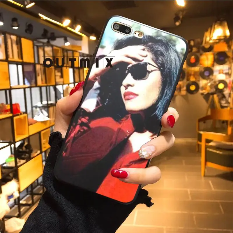 Мягкий силиконовый чехол OUTMIX selena quintanilla для iPhone XS 5 5S 6 7 8 XSmax XR X plus - купить по