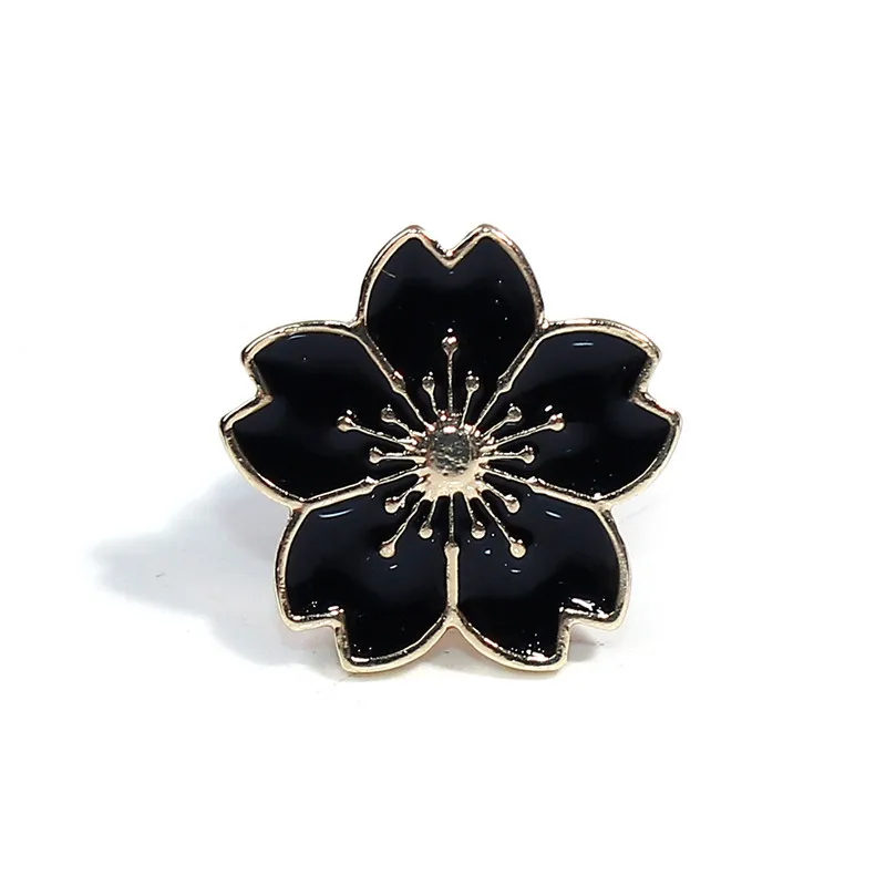 DoreenBeads специальные японские значки сакуры броши цветок металлический значок