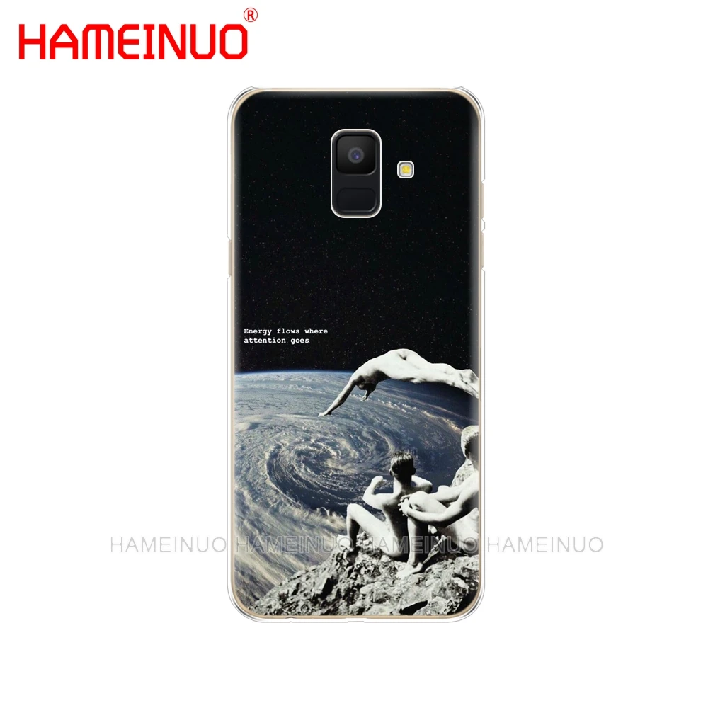 HAMEINUO Ретро Винтаж/бронзовая скульптура крышка чехол для телефона для samsung Galaxy J4 J6 J8 A9 A7 A6 A8 плюс j7 duo - Цвет: 43524
