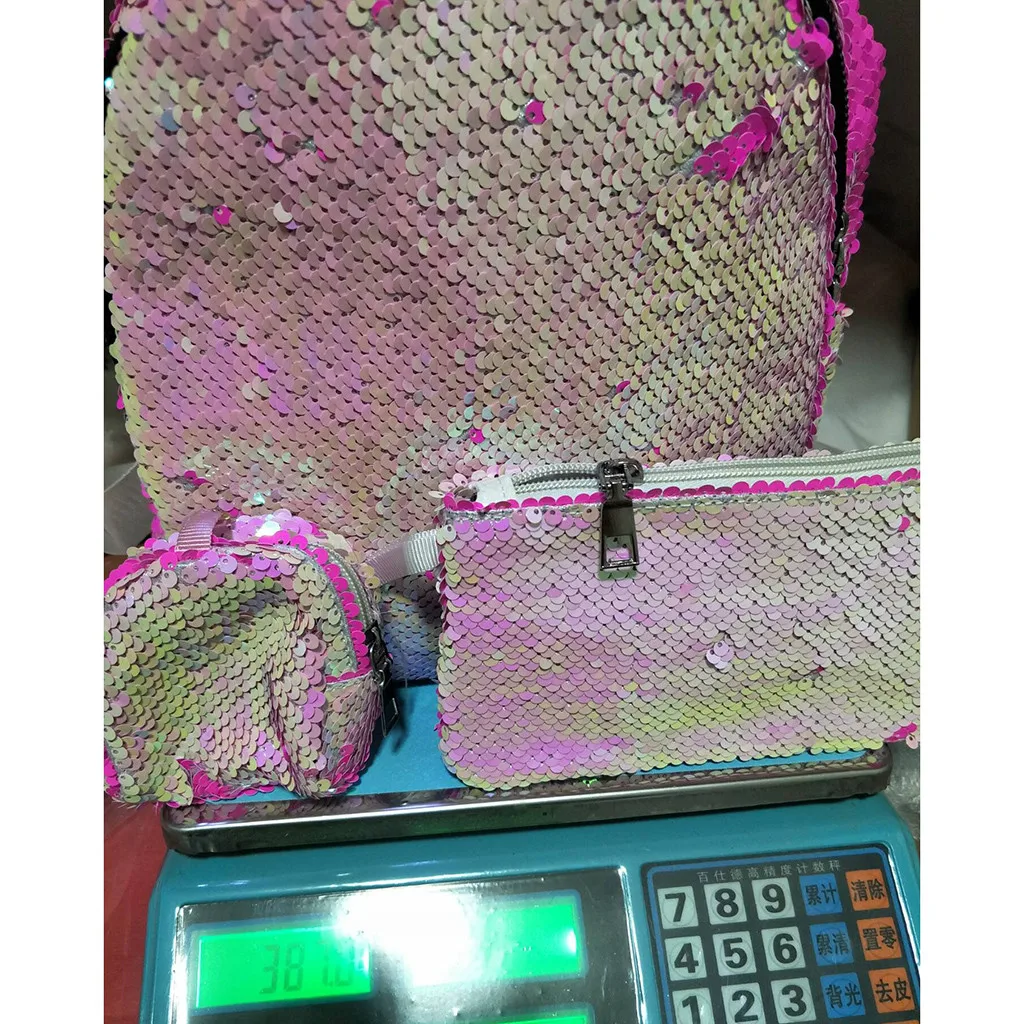 2019 новые стильные женские сумки Красочные Блестки универсальные портативные