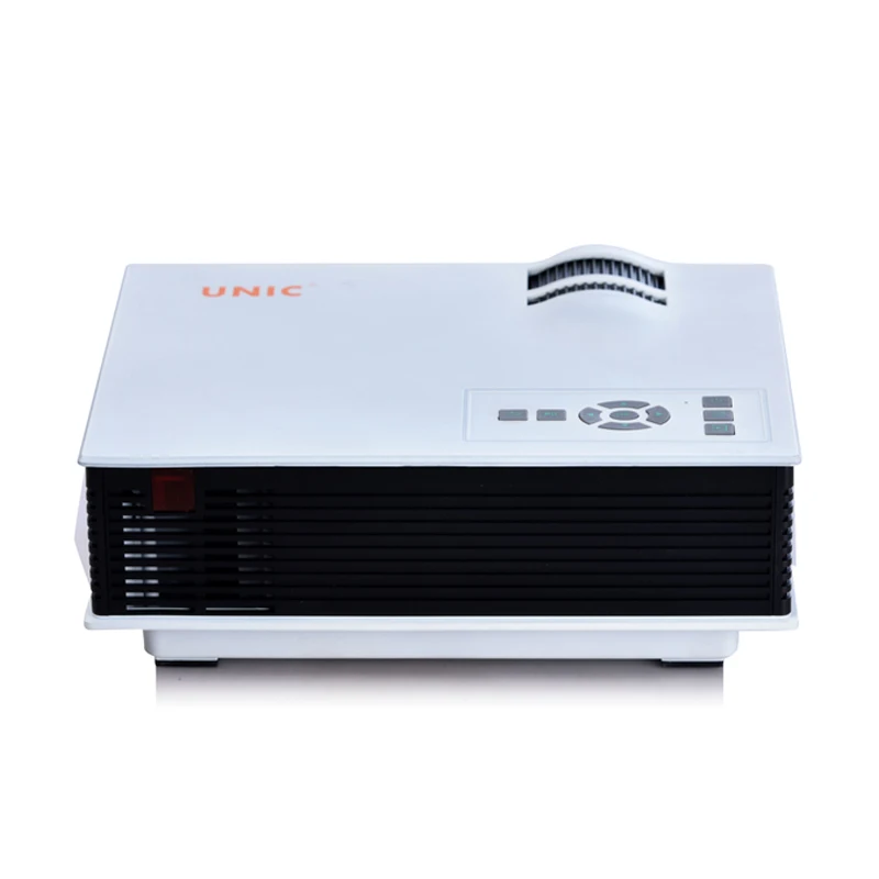 UC40 Портативный Full HD 800 люмен светодиодный мини-UNIC проектор для домашнего Кино