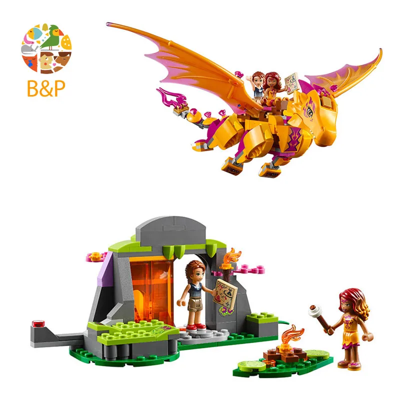 Bela Elves 10503 плавающая пещера дракона 41175 модель конструктора игрушки для детей