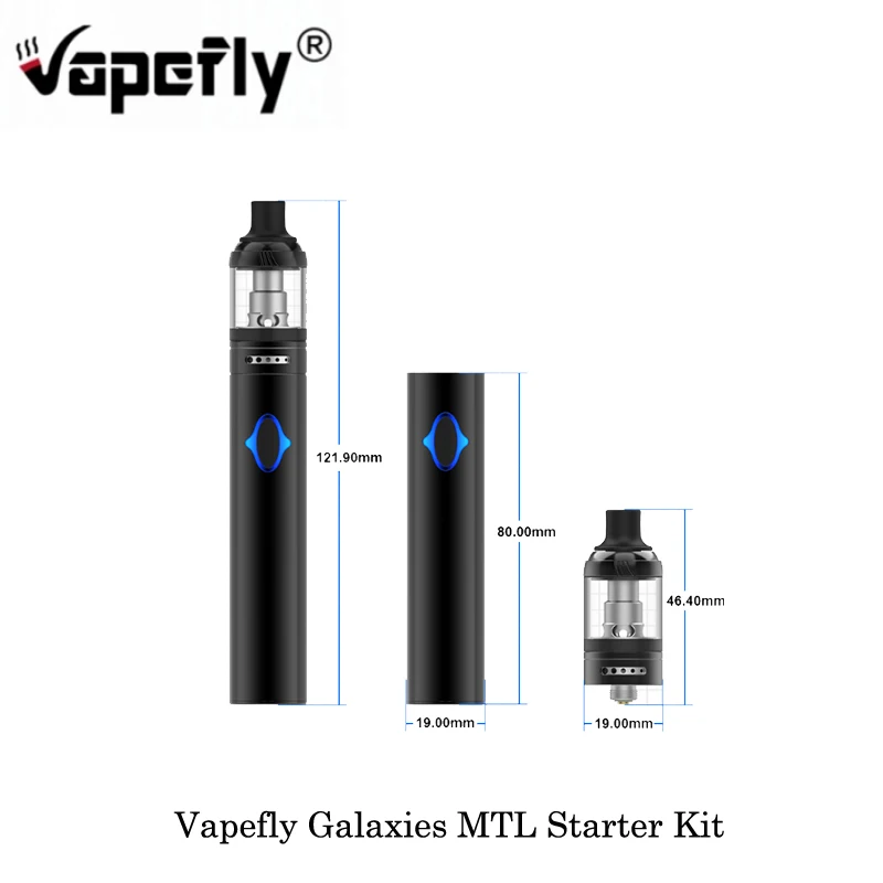 Электронные сигареты Vapefly Galaxy MTL стартовый комплект 1400 мАч 1 8 мл 30 Вт галактики