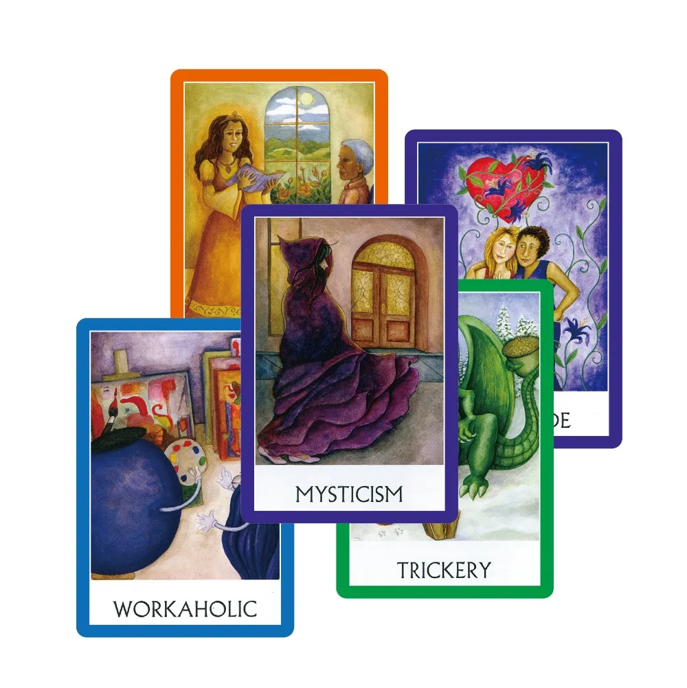 Новые медитация yogi oracle карты палуба 49 карт полный английский чтение энергии Таро