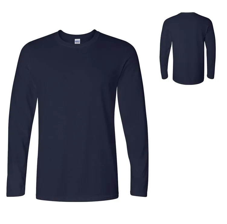 Топ Класс Для мужчин S футболки Мода 2017 О-образным вырезом Slim Fit с длинным рукавом