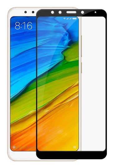 Seyisoo 0,3 мм 2.5D 9H полное покрытие экрана протектор Закаленное стекло для Xiaomi Redmi 5 Xiomi Redmi 5 Plus 5 Plus пленка