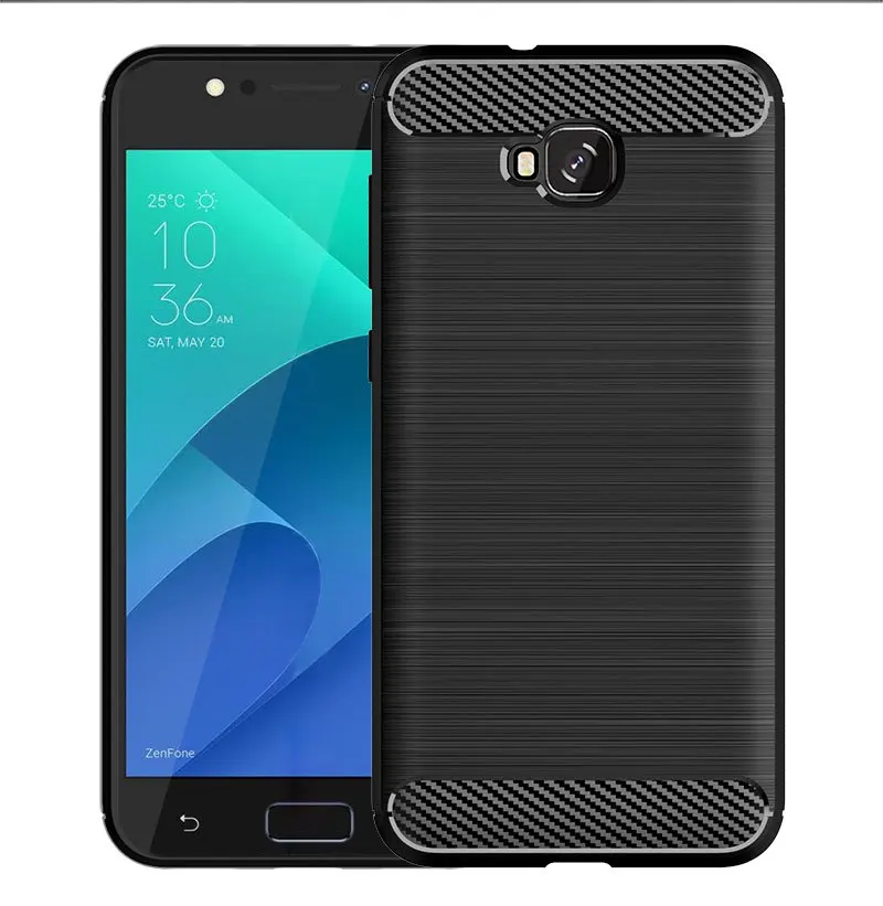 For Zenfone 4 Selfie ZD553KL case Free shipping. Military drop metal brushed TPU soft cover for Asus |