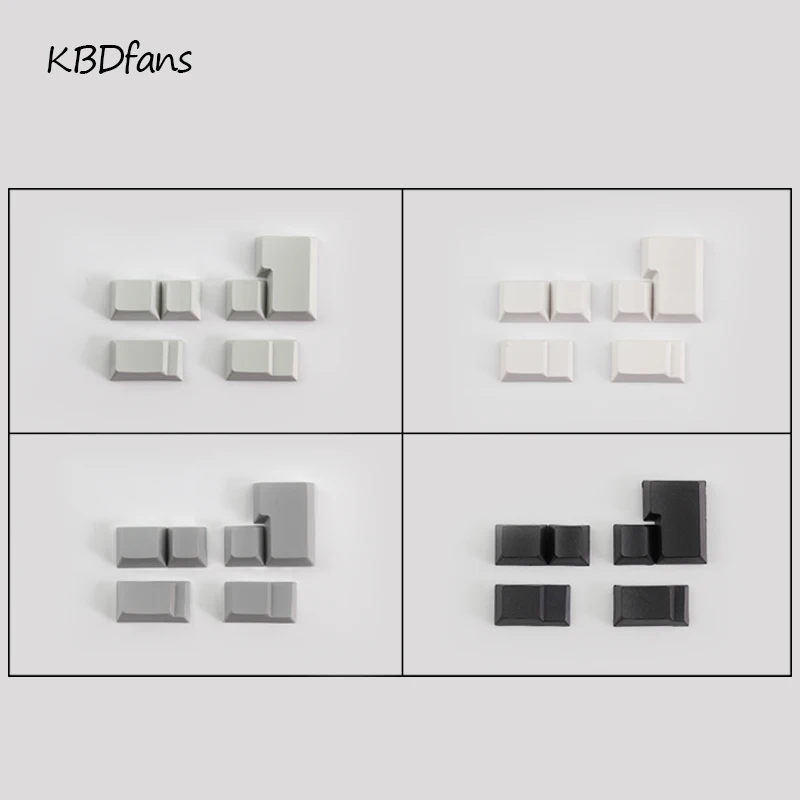 Kbdfans пустой PBT Keycap серый вишневый профиль для Cherry MX переключатели механическая