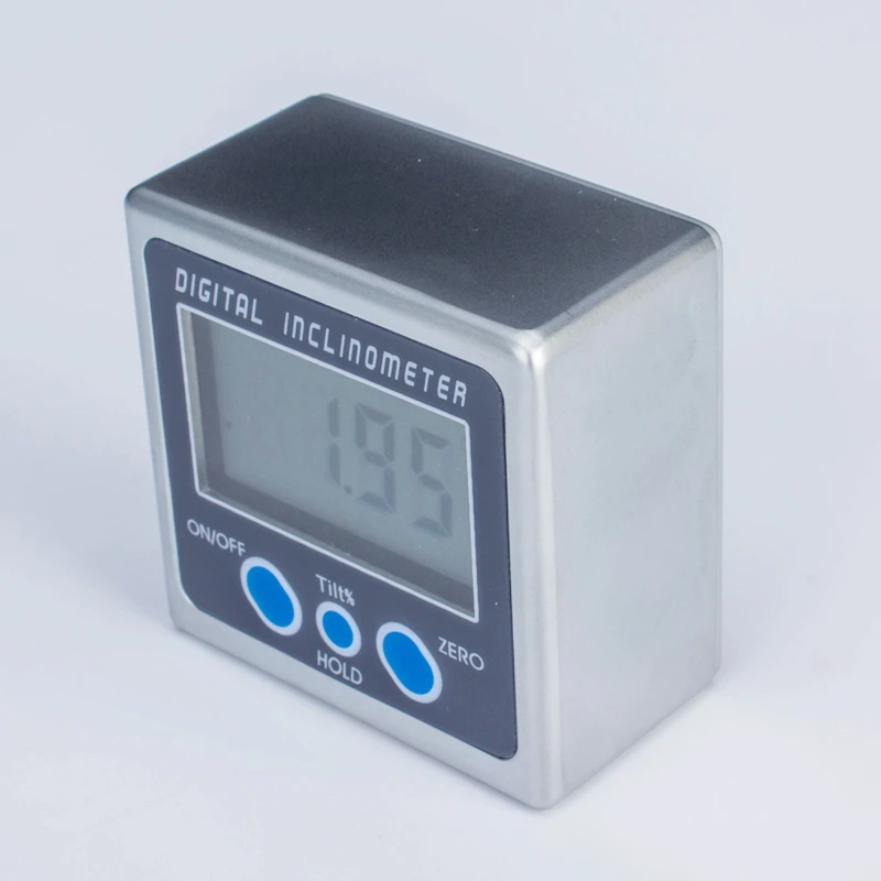 Цифровой Инклинометр PRO 360 градусов электронный транспортир из алюминиевого