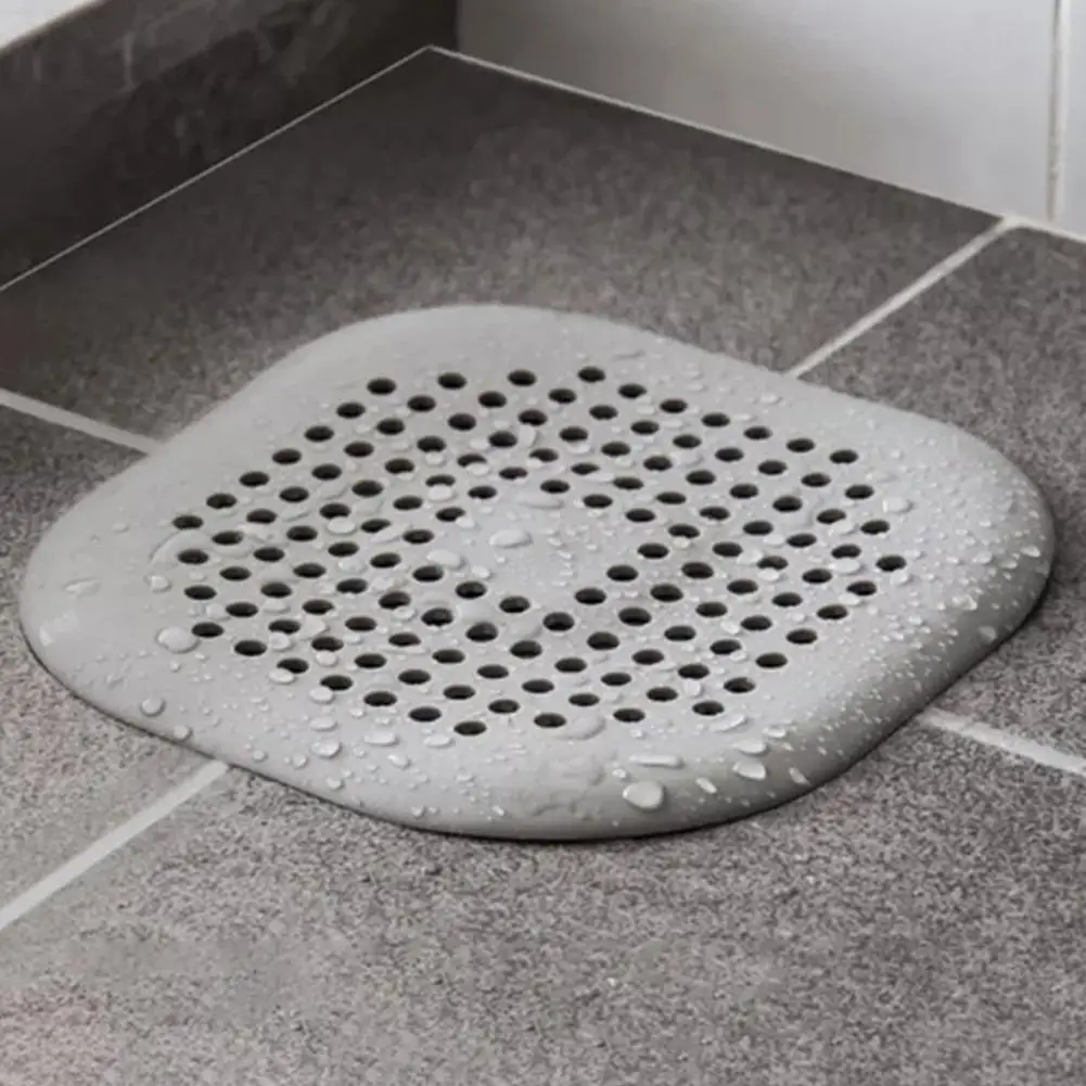 Shower Drain Covers Silicone Tube Hair Catcher Stopper With Sucker For Bathroom Kitchen Rubber Bathtub Sink Strainer | Дом и сад