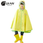 Плащ-дождевик Детский прозрачный с большими полями и полиуретановым покрытием