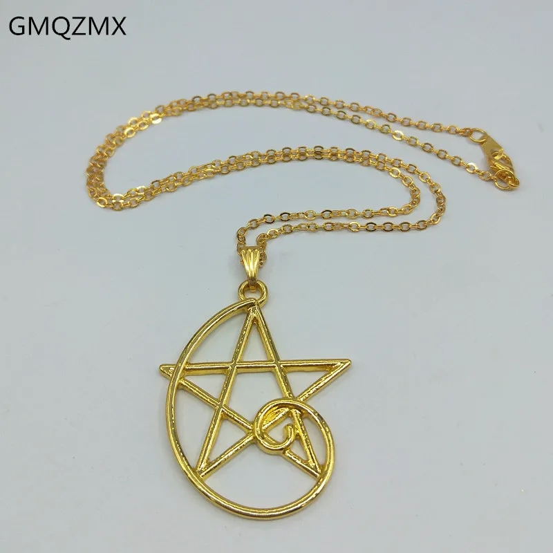 Горячая Мода Фибоначчи цвет золотой соотношение кулон последовательности