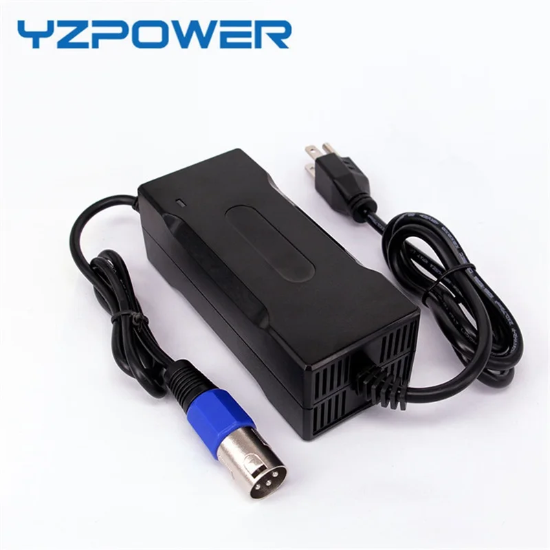 YZ Мощность 58,8 V 2A Intelligent Lithium с Батарея Зарядное устройство Универсальный для 14-сотовый Мощность инструменты 48V ионно-литиевая Батарея