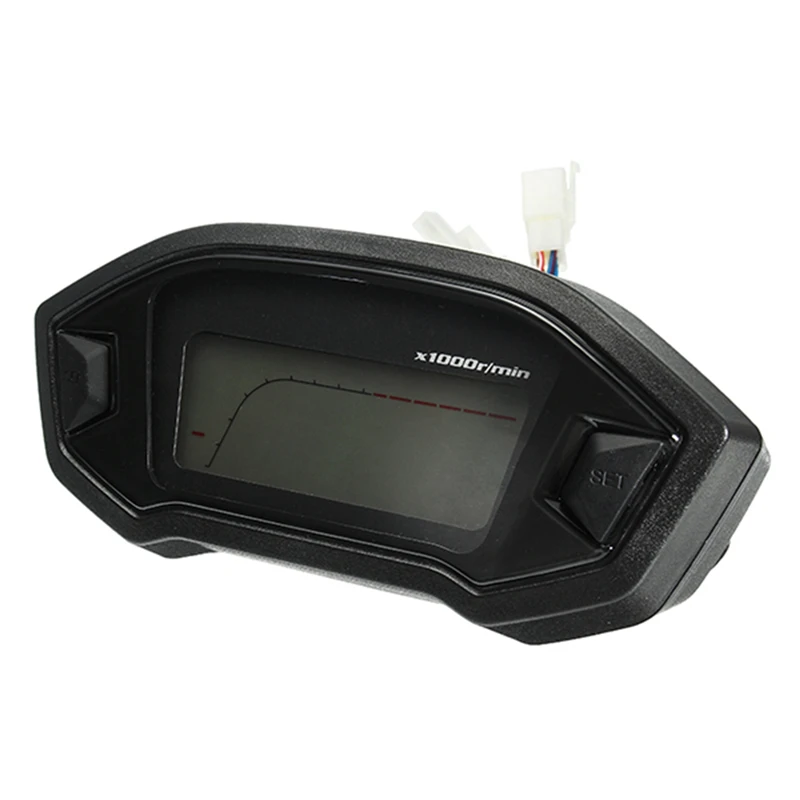 

Universal ATV Motorcycle LCD Digital Odometer Tachometer For 2-4 Cylinders Gauge Back light Instruments Speedometer