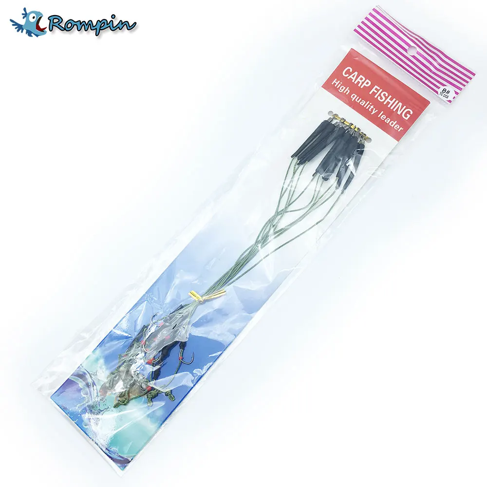

Rompin 10 шт., рыболовные крючки для карпа, Размер 8/10/12 #