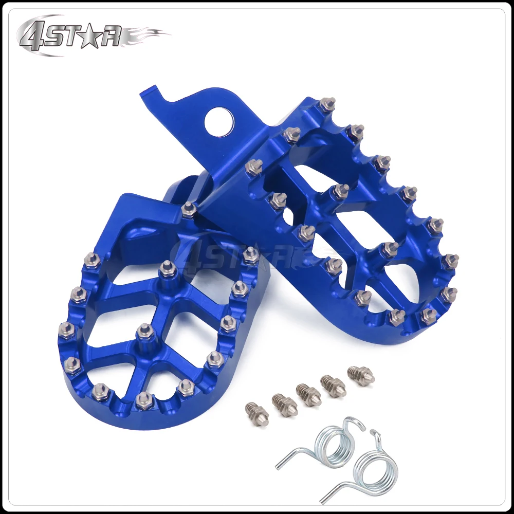 Мотоциклетная педаль с ЧПУ для HONDA CR125 CR250 CRF250R CRF250X CRF450R CRF450X KAWASAKI KLX450 KX450F KX250F|aluminum