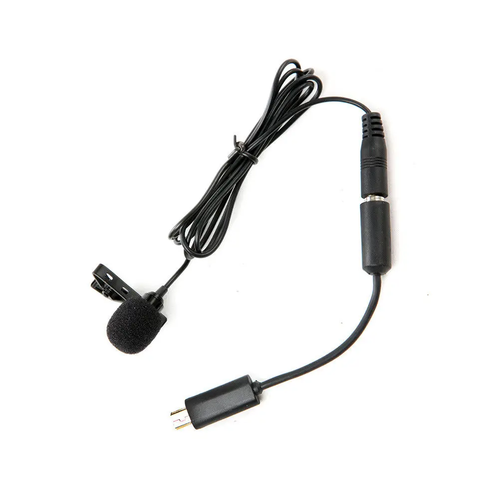 Boya BY LM20 петличный конденсаторный микрофон клип USB для HERO4/3 +/3 с всенаправленным