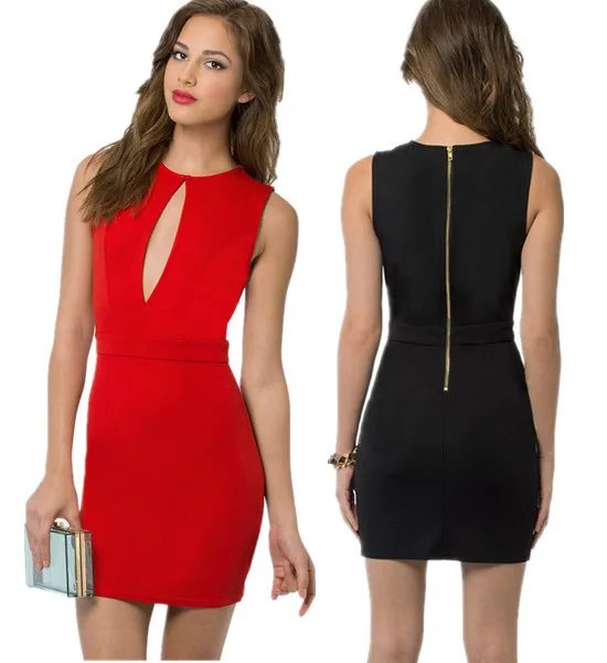 Женское вечернее платье модное летнее облегающее без рукавов 3 цвета|dress fashion