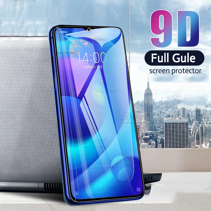 9D полное покрытие из закаленного стекла для Xiaomi mi play redmi note 7 Защита экрана на xio