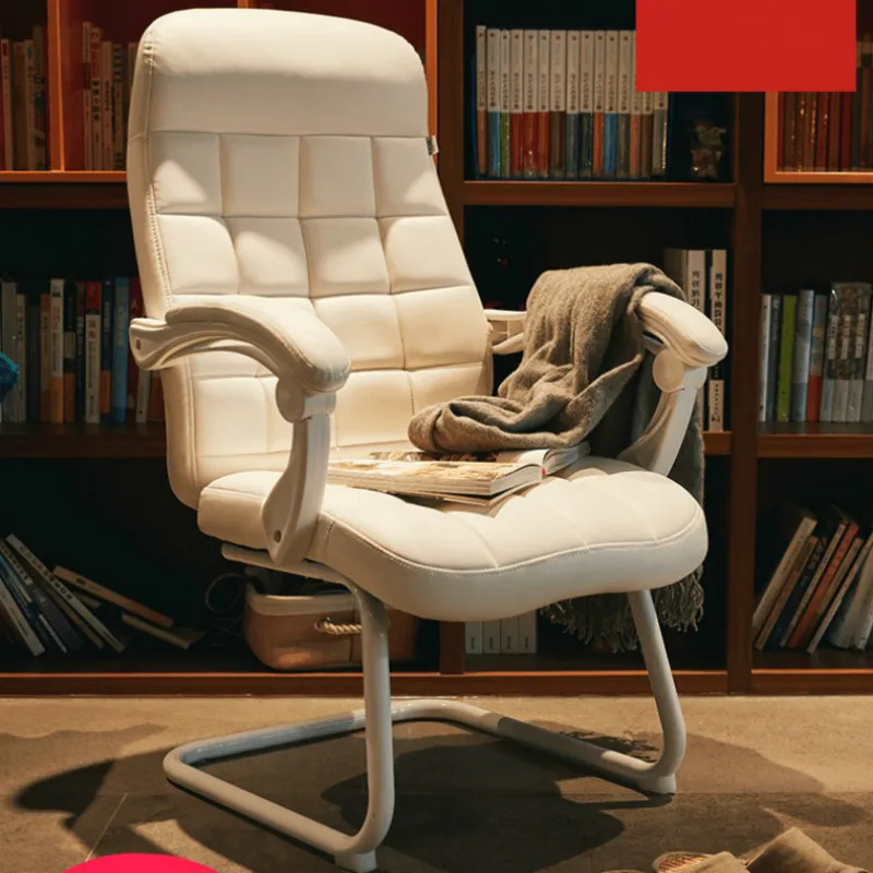 Компьютерное компьютерное кресло из искусственной кожи офисное с бантом игровой