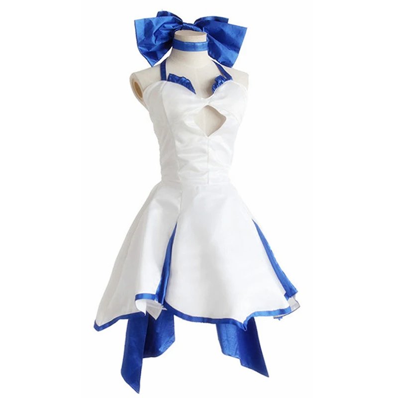 Saber Arturia Pendragon Anime Fate/ZERO Fate/stay night Cosplay Cartoon Halloween Cos Woman dress Costume | Тематическая одежда и