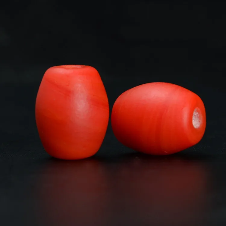 SEA MEW 10 шт. овальные стеклянные бусины ручной работы свободные Бодхи Бусины для