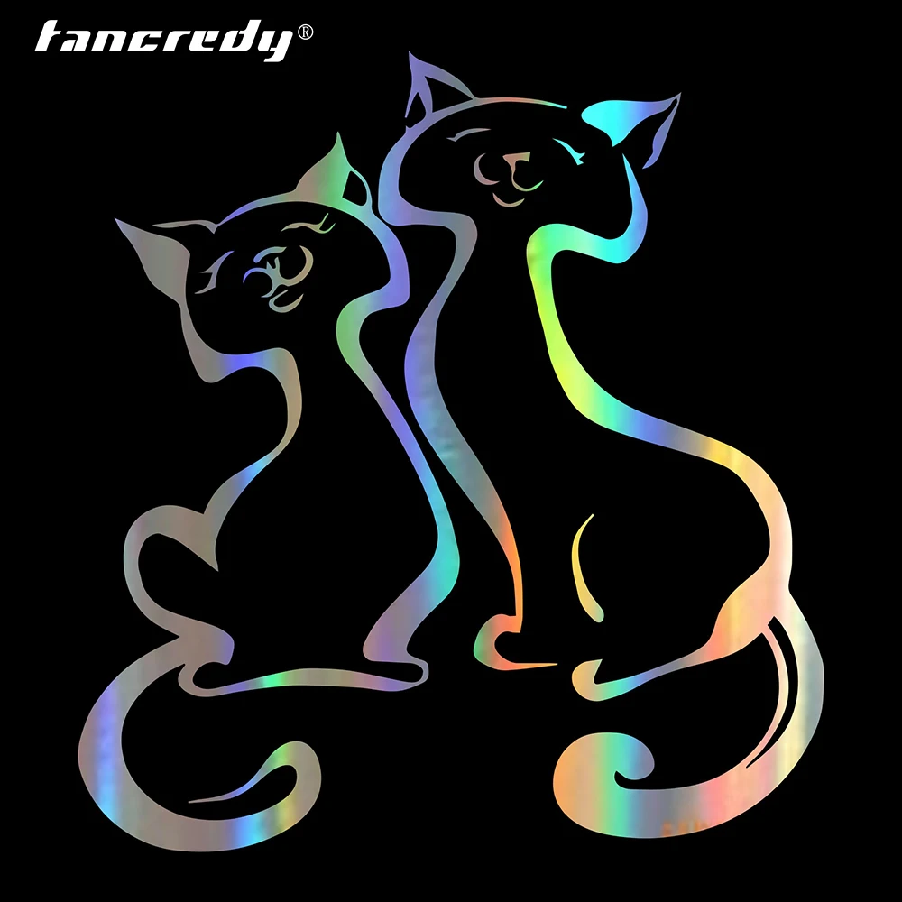 Tangcredy автомобильные наклейки и любящая наклейка &quotкошки&quot на автомобиль