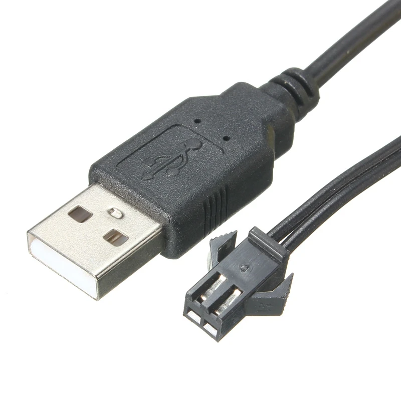 USB контроллер инвертора для 1 3 м светодиодный el провод светящийся гибкий неоновый - Фото №1