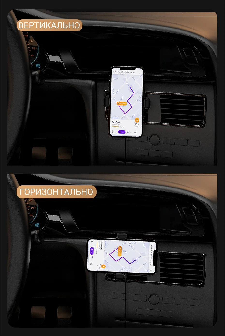 hoco автомобильный держатель телефона для iphone samsung xiaomi huawei в автомобиль кронштейн универсальный держатель мобильного телефона смартфона в авто подставка в машину силиконовые ролики безопасный
