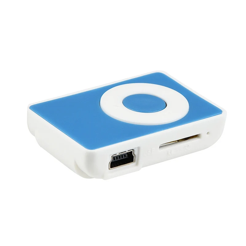 Monsunx Hifi металлический мини MP3-плеер с клипсой USB поддержка Micro SD TF карты