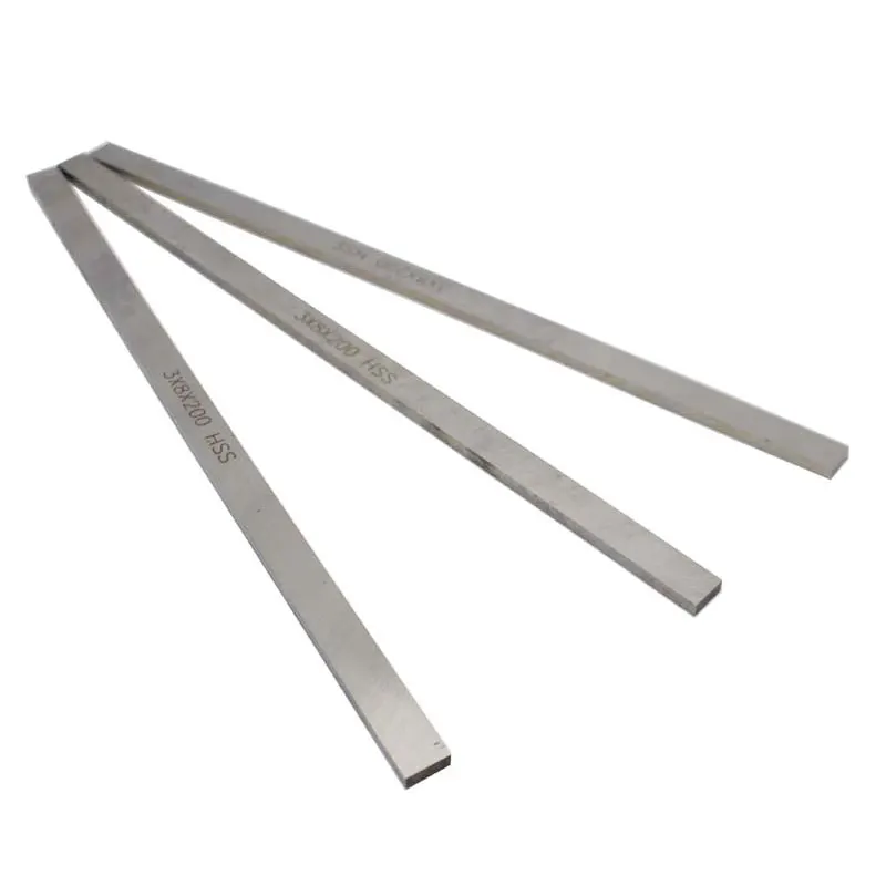 

CNC Lathe HSS Square Cutting Tool Bits Bar 3mm x 8mm x 200mm High Speed Steel Boring Bar Fly Cutter