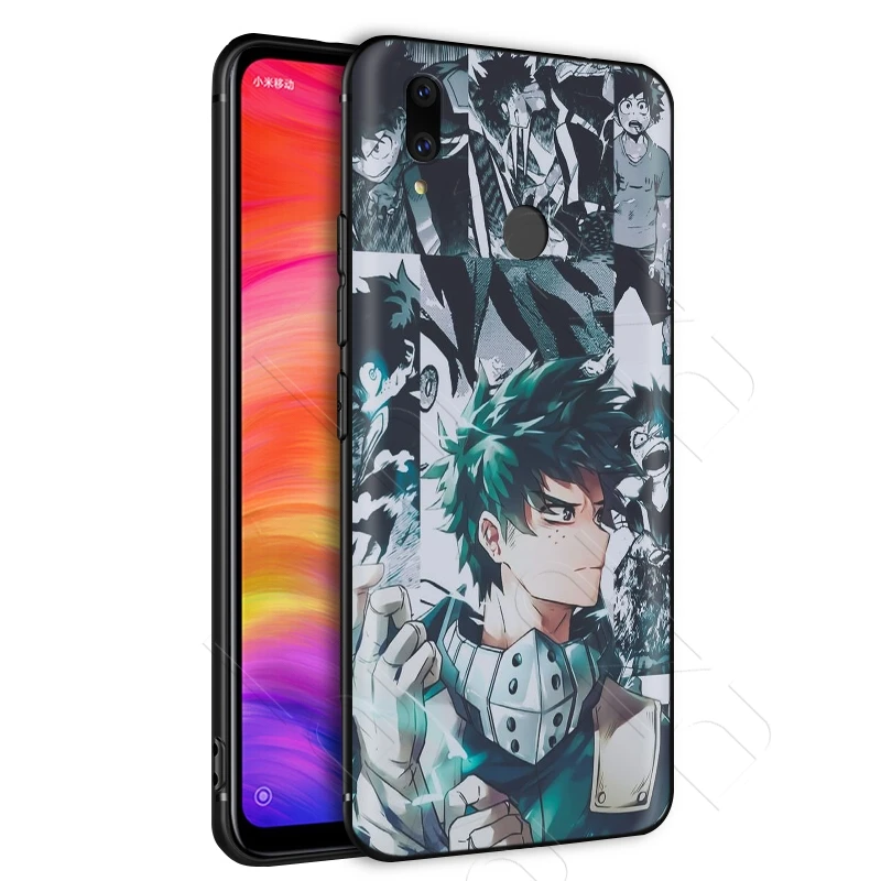 Чехол My Hero Boku No Academia Deku Bakugou для Xiaomi Redmi Note 8 9 S K30 Pro MI MAX 3 6 SE A1 A2 A3 10 Lite Plus 8A F1 |