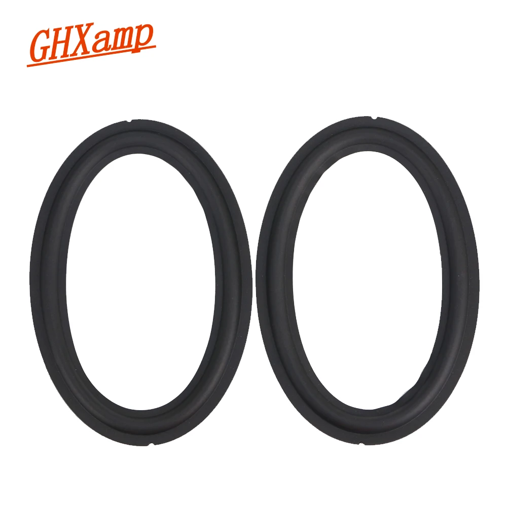

GHXAMP 6 inch * 9 inch Car Speaker Rubber Surround Repair Conventional Sound Box Repairment Folding Edge DIY Suspension
