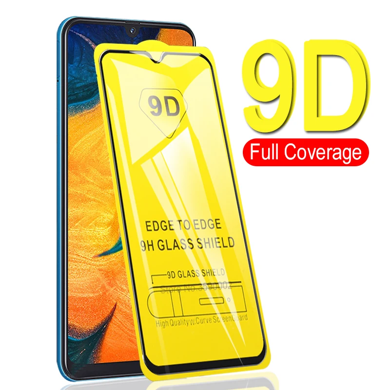 Защитное стекло 9D закаленное с полным покрытием для Samsung Galaxy A50 A40 A30 M30 M20 M10 M 20 30 A 50